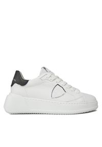 Philippe Model Sneakersy Temple Low TRES V010 Biały. Kolor: biały