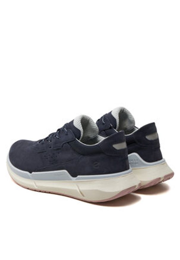 ecco - ECCO Sneakersy Biom 2.2 W 83076302303 Granatowy. Kolor: niebieski. Materiał: skóra, nubuk