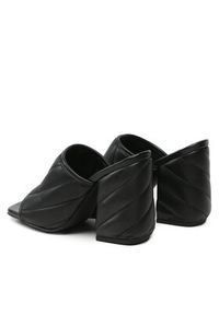 Pinko - PINKO Klapki Martine Sabot Nappa Trapuntata PE 23 BLKS1 100666 A0O0 Czarny. Kolor: czarny. Materiał: skóra #3