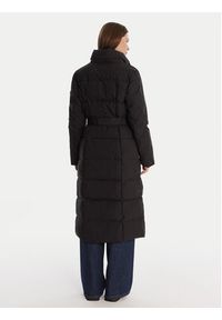DKNY Płaszcz zimowy DLEMPP55 Czarny Regular Fit. Kolor: czarny. Materiał: syntetyk. Sezon: zima #8