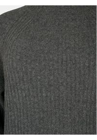 Zizzi Sukienka dzianinowa M61087J Szary Regular Fit. Kolor: szary. Materiał: syntetyk #6