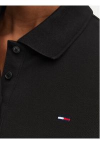 Tommy Jeans Polo Essential DW0DW22820 Czarny Regular Fit. Typ kołnierza: polo. Kolor: czarny. Materiał: bawełna #3
