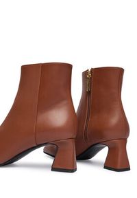 Pollini Botki SA21045G0NTC0217 Brązowy. Kolor: brązowy. Materiał: skóra #4
