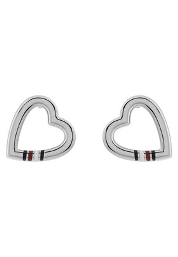 TOMMY HILFIGER - Tommy Hilfiger Kolczyki 2700909 Srebrny. Materiał: metalowe. Kolor: srebrny