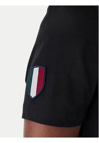 Aeronautica Militare T-Shirt 261TS2544UJ00592 Czarny Regular Fit. Kolor: czarny. Materiał: bawełna #5