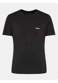 Hugo Komplet 3 t-shirtów 50480088 Czarny Regular Fit. Kolor: czarny. Materiał: bawełna