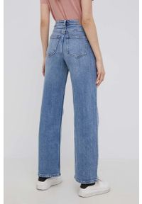 only - Only jeansy Juicy damskie high waist. Stan: podwyższony. Kolor: niebieski