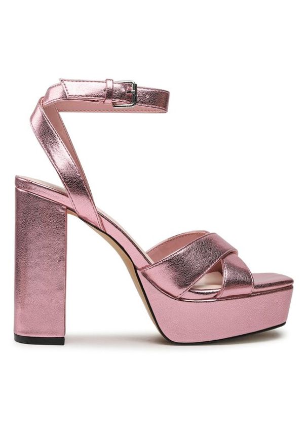 ONLY Shoes Sandały Onlautum-3 15288438 Różowy. Kolor: różowy. Materiał: skóra