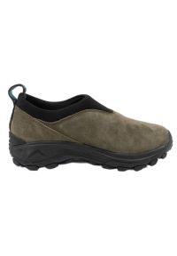 Buty sportowe Merrell Winter Moc 3 J004565 zielone. Okazja: na co dzień. Kolor: zielony. Materiał: skóra, neopren, guma, polar, materiał. Szerokość cholewki: normalna. Sezon: zima, jesień