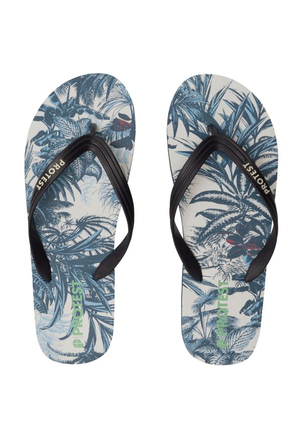 Japonki plażowe męskie Protest Prtanatoly. Okazja: na plażę. Kolor: wielokolorowy. Styl: sportowy