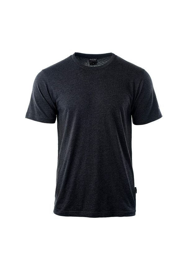 Hi-tec - T-Shirt Męski. Kolor: szary, wielokolorowy, fioletowy. Sport: turystyka piesza