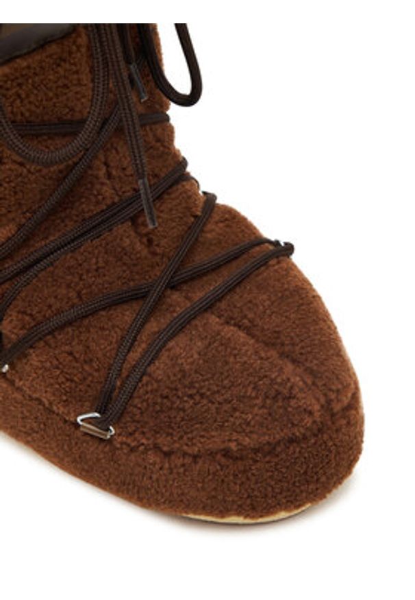Moon Boot Śniegowce Mb Icon Fleece 80D1403080 Brązowy. Kolor: brązowy. Materiał: materiał
