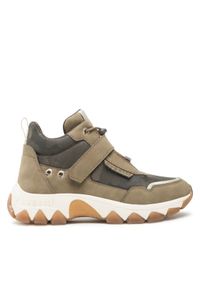 Bugatti Sneakersy 432-95233-5550-7180 Khaki. Kolor: brązowy. Materiał: materiał #1