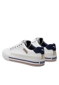 Puma Sneakersy Court Classic Vulc Retro Club 395089-01 Biały. Kolor: biały #6