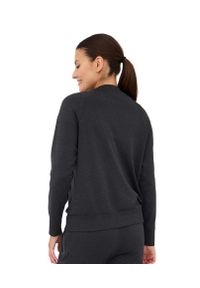 Bluza damska wełniana Brubeck OUTDOOR MERINO. Kolor: szary. Materiał: wełna, poliamid, poliester, elastan. Sport: outdoor