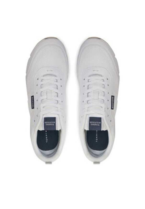 TOMMY HILFIGER - Tommy Hilfiger Sneakersy Lightweight Modern FM0FM05326 Biały. Kolor: biały. Materiał: materiał