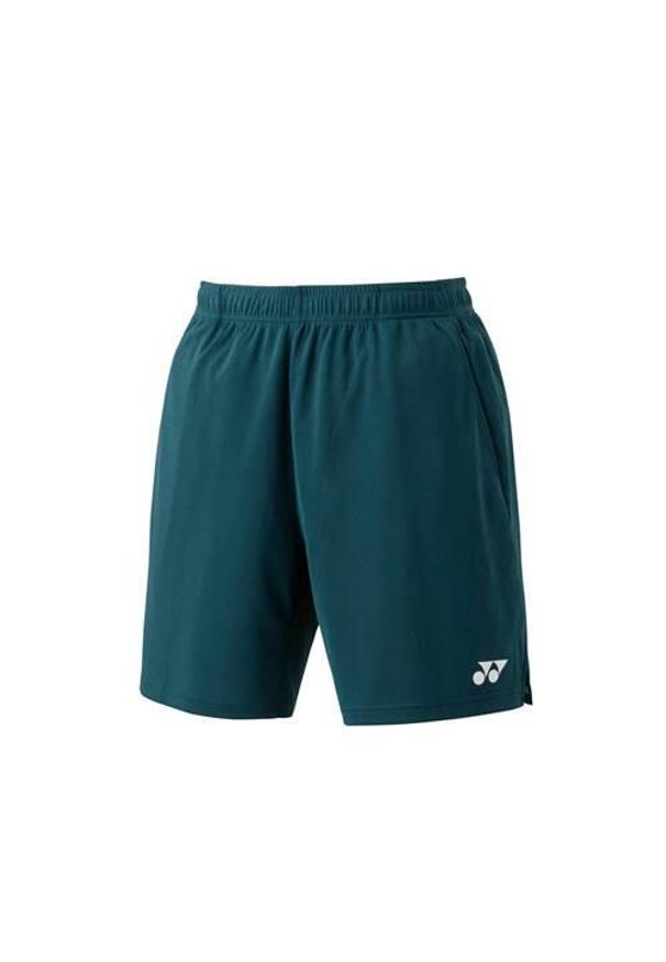 YONEX - Spodnie badminton męskie Yonex Tournament 2024. Kolor: niebieski. Materiał: materiał, syntetyk. Długość: krótkie