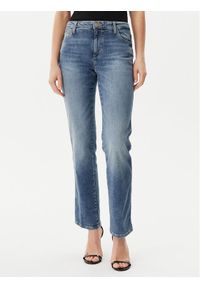 Guess Jeansy W5RA15D5L72 Niebieski Straight Fit. Kolor: niebieski