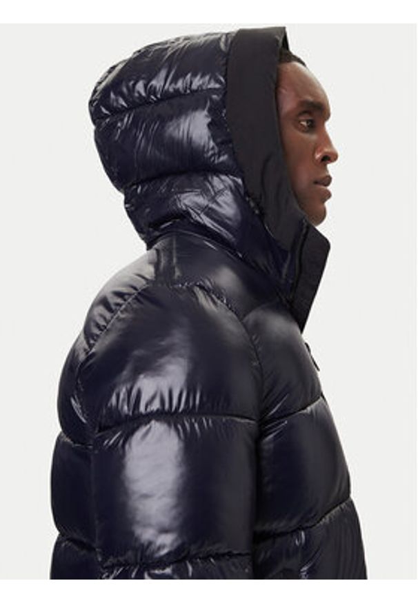 Geox Kurtka zimowa Spherica M5628H T3121 F1624 Granatowy Regular Fit. Kolor: niebieski. Materiał: syntetyk. Sezon: zima