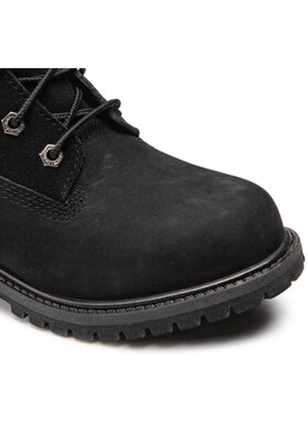 Timberland Trapery Authentic Teddy Fleece W TB08149A001 Czarny. Kolor: czarny. Materiał: zamsz, skóra