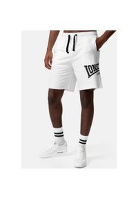 Krótka Lonsdale Polbathic. Kolor: wielokolorowy, biały, czarny. Materiał: bawełna. Długość: krótkie. Sport: fitness #1