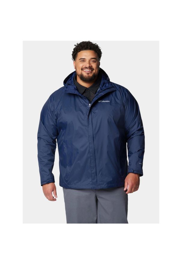 columbia - Płaszcz przeciwdeszczowy męski Columbia Watertight II. Kolor: niebieski