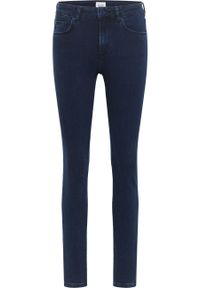 Damskie Spodnie Jeansowe Mustang Style Shelby Skinny Denim Blue 1014342 5000 702 #4