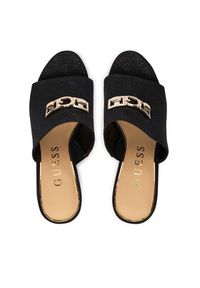 Guess Klapki FLJEVZ FAB04 Czarny. Kolor: czarny. Materiał: materiał #5