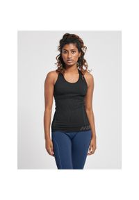 Damski tank top Hummel TE Christel. Kolor: czarny. Materiał: dzianina, materiał