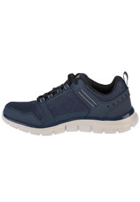 skechers - Buty do chodzenia męskie Skechers Track Knock. Kolor: żółty, pomarańczowy, wielokolorowy, niebieski. Materiał: materiał, syntetyk, tkanina. Sport: turystyka piesza