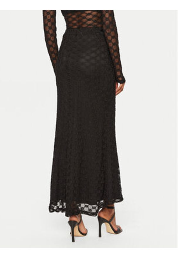 BARDOT Spódnica maxi Adoni 59740SB Czarny Regular Fit. Kolor: czarny. Materiał: syntetyk