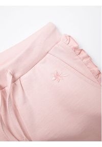 COCCODRILLO - Coccodrillo Spodnie dresowe WC2120101BET Różowy Regular Fit. Kolor: różowy. Materiał: bawełna