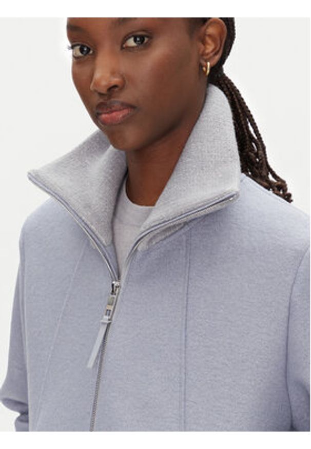 BOSS Kurtka przejściowa Cundalini 50543194 Niebieski Regular Fit. Kolor: niebieski. Materiał: wełna