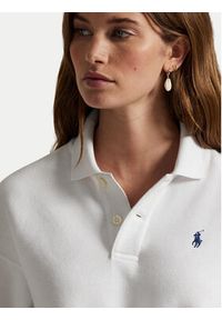 Polo Ralph Lauren Polo 211947966500 Biały Regular Fit. Typ kołnierza: polo. Kolor: biały. Materiał: bawełna #3