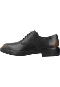 Camper - Buty CAMPER DEAN Czarny. Kolor: czarny. Materiał: skóra. Sport: turystyka piesza