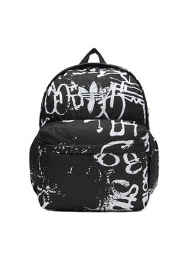 Adidas - adidas Plecak Graphic Classic JX3192 Czarny. Kolor: czarny. Materiał: materiał