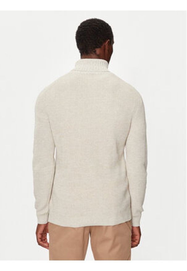 JOOP! Jeans Golf 15 JJK-03Orlino 30043430 Szary Modern Fit. Typ kołnierza: golf. Kolor: szary. Materiał: bawełna