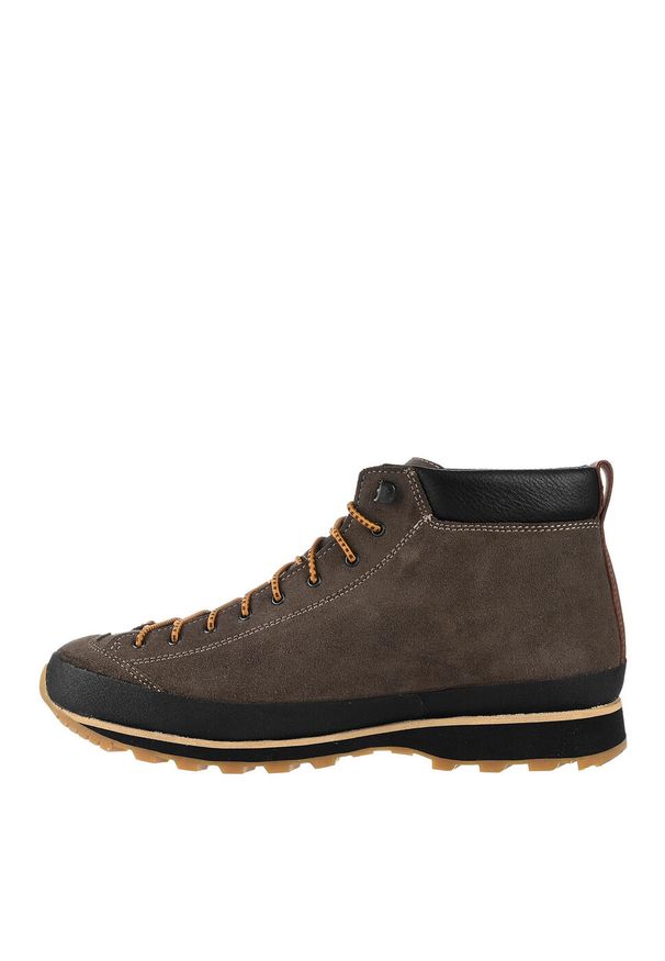 Buty turystyczne LOMER BIO NATURALE MID MTX wysokie zamszowe. Kolor: brązowy. Materiał: zamsz