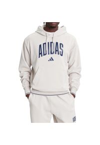 Adidas - Bluza polarowa ADIDAS M COLLEGIATE HD Szary. Kolor: beżowy. Materiał: polar #1
