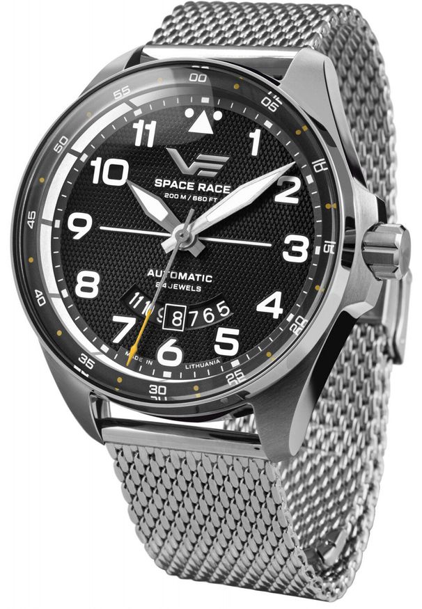 Zegarek Vostok Europe Zegarek męski Vostok Europe NH35A-325A745B srebrny. Kolor: srebrny