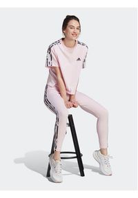 Adidas - adidas T-Shirt IL5870 Różowy Loose Fit. Kolor: różowy. Materiał: bawełna #2