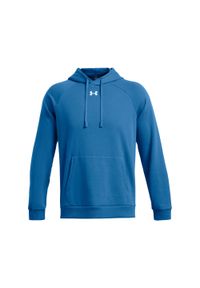 Bluza z kapturem Under Armour Rival Fleece. Typ kołnierza: kaptur. Kolor: niebieski, wielokolorowy, biały. Sport: fitness #1