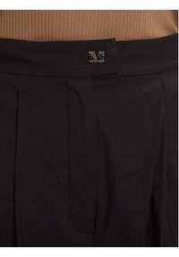 Max Mara Beachwear Bermudy Sultano 2516141019 Czarny Relaxed Fit. Kolor: czarny. Materiał: bawełna #4