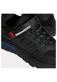 DSQUARED2 Czarne sneakersy męskie runds2 ibra, Rozmiar 44. Kolor: czarny #2