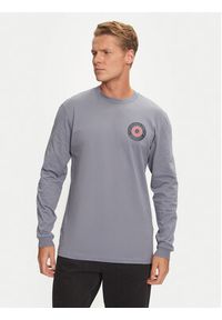 Quiksilver Longsleeve Bloom Cycle EQYZT07707 Niebieski Regular Fit. Kolor: niebieski. Materiał: bawełna. Długość rękawa: długi rękaw