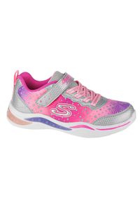 skechers - Buty sportowe dziewczęce, Skechers Power Petals-Painted Daisy. Kolor: szary