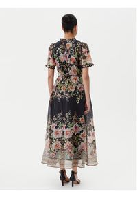 Hale bob - Hale Bob Sukienka letnia with silk 4YPR654M Czarny Regular Fit. Kolor: czarny. Materiał: len. Sezon: lato #3