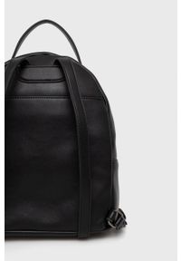 Liu Jo plecak NA2177.E0015 damski kolor czarny mały z aplikacją. Kolor: czarny. Wzór: aplikacja #3