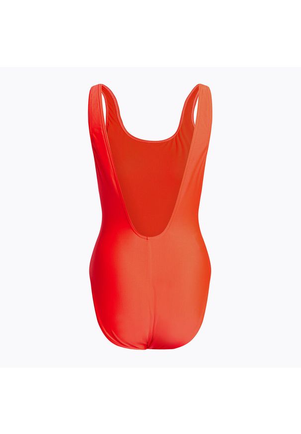 Strój kąpielowy jednoczęściowy damski Speedo Logo Deep U-Back. Kolor: czerwony