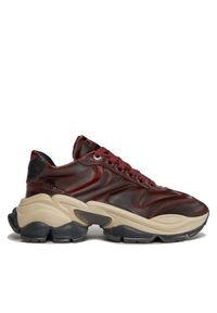 Bronx Buty Platform sneakers 66462B-P Bordowy. Kolor: czerwony. Materiał: materiał. Obcas: na platformie